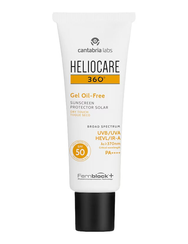 Protector solar FPS 50 Gel Oil-Free Heliocare 360° 50 ml