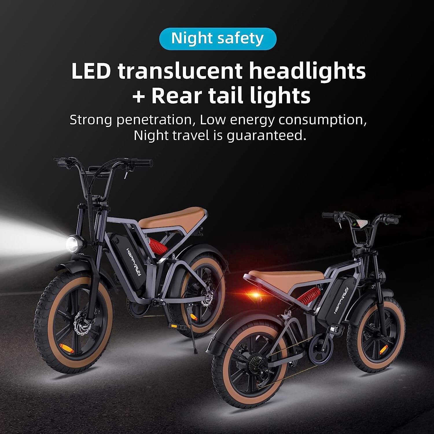 Electric Bike for Adults. Ebike 1500W/48V/18Ah. Tank 20 Fat Tire Electric Bicycles Up to 30MPH & 68 Miles with Removable Battery. Colorful Dispaly. Throttle & Pedal Assist. Shimano 7-Speed