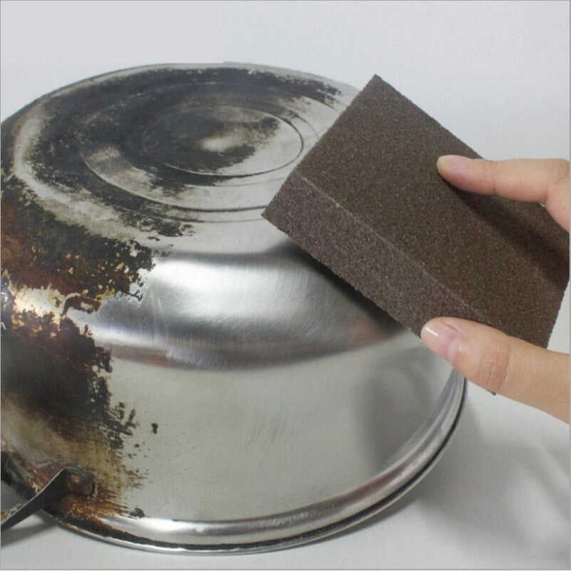 Sponge Eraser for Removing Rust Cleaning Cotton Kitchen Gadgets Accessories Descaling Clean Rub Pot Kitchen Tools