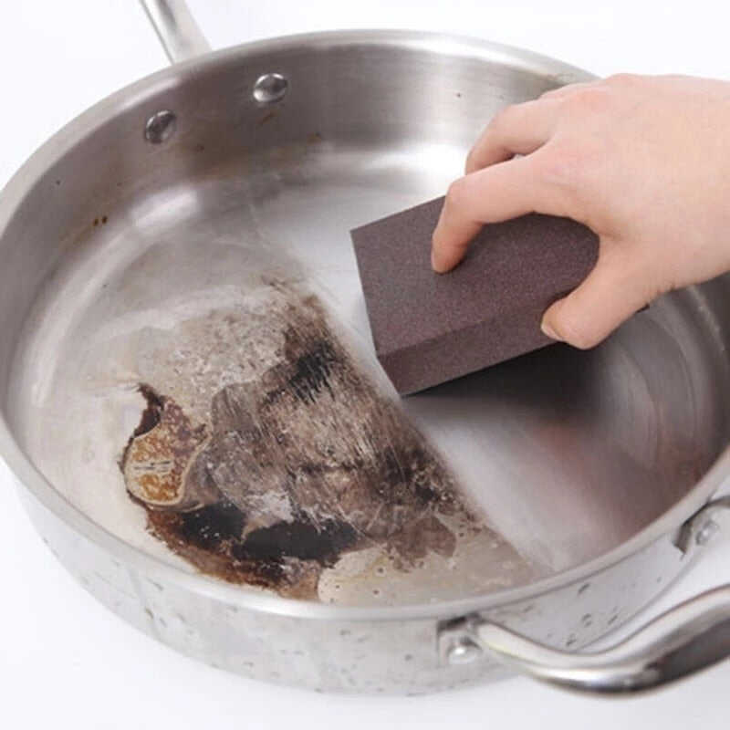 Sponge Eraser for Removing Rust Cleaning Cotton Kitchen Gadgets Accessories Descaling Clean Rub Pot Kitchen Tools